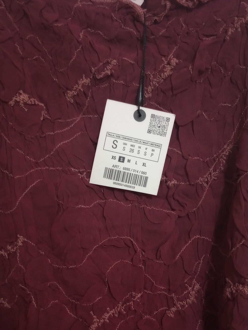 🌿🍒NWT Zara Women’s Dress Size Small ( READ DESCRIPTION!)🍒🌿 - Picture 8 of 13